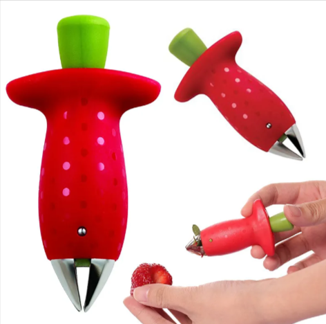 Strawberry & Tomato Stem Remover – Durable Kitchen Tool