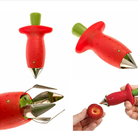 Strawberry & Tomato Stem Remover – Durable Kitchen Tool