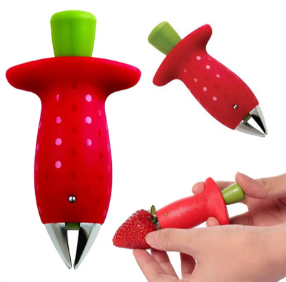 Strawberry & Tomato Stem Remover – Durable Kitchen Tool